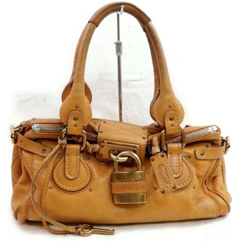 NOT FOR SALE Authentic Chloe Hand Bag Paddington Leather
